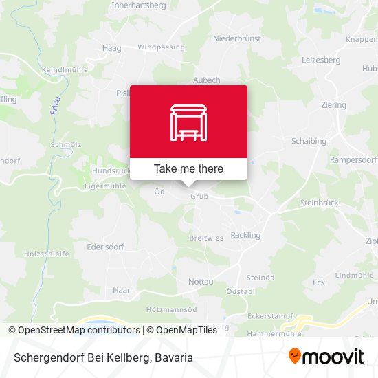 Schergendorf Bei Kellberg map