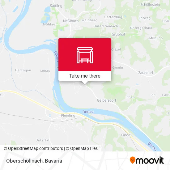 Карта Oberschöllnach