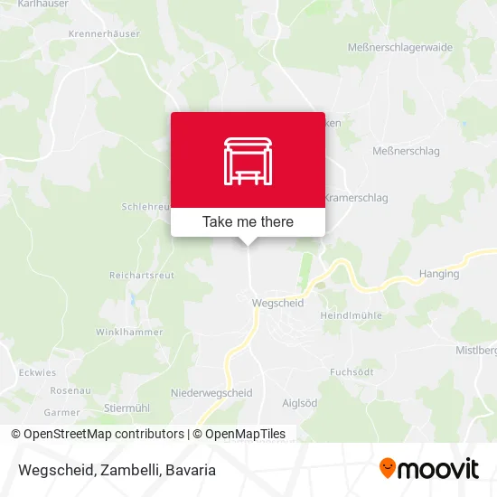 Карта Wegscheid, Zambelli