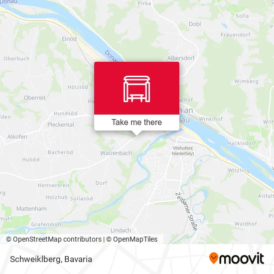 Карта Schweiklberg
