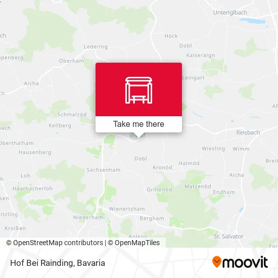 Карта Hof Bei Rainding