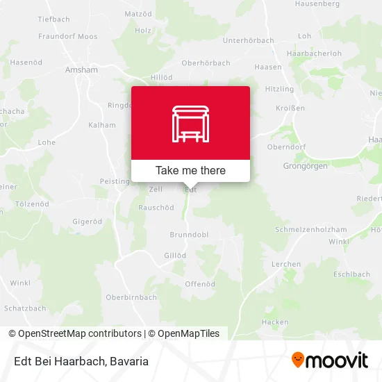 Карта Edt Bei Haarbach