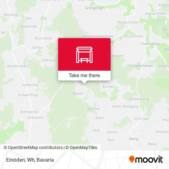 Карта Einöden, Wh