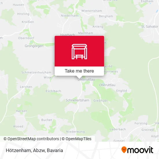 Карта Hötzenham, Abzw