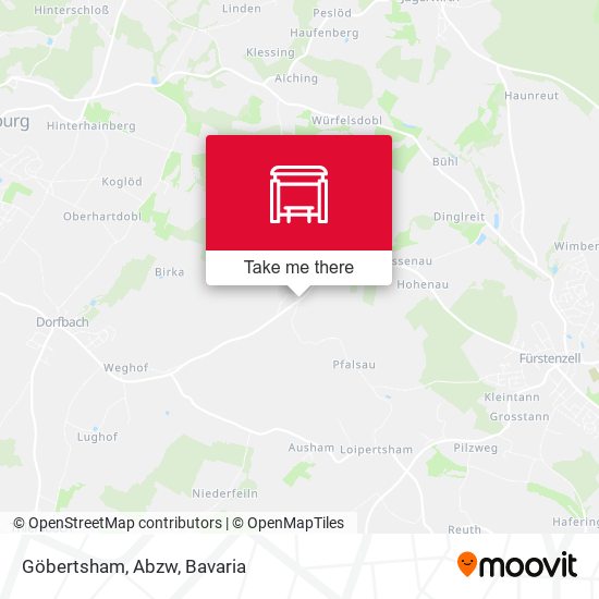 Карта Göbertsham, Abzw