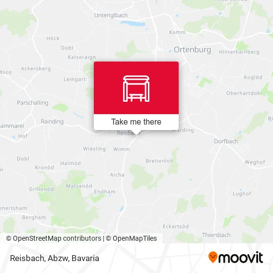 Карта Reisbach, Abzw