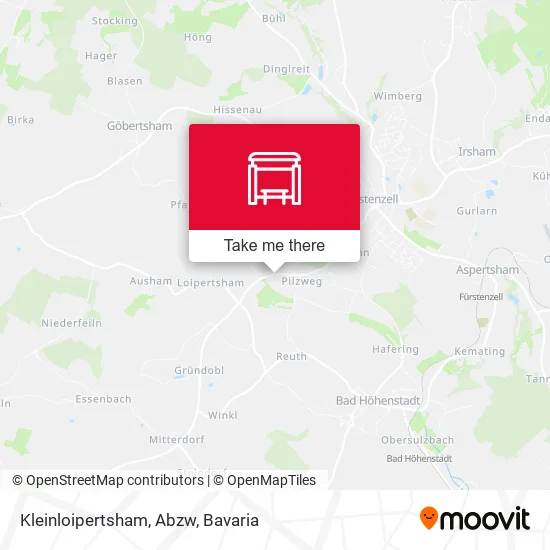 Карта Kleinloipertsham, Abzw