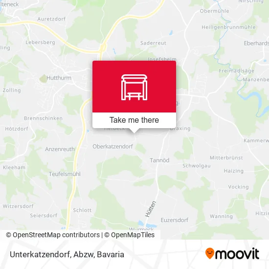 Карта Unterkatzendorf, Abzw