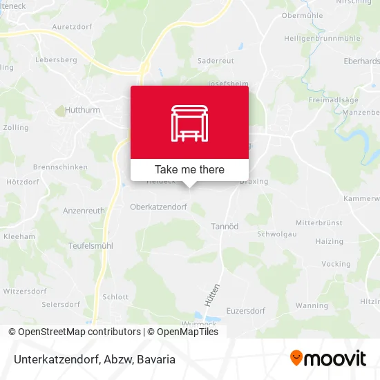 Карта Unterkatzendorf, Abzw