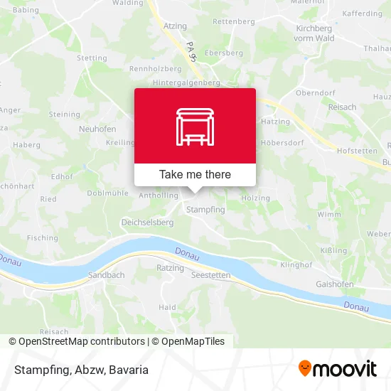 Карта Stampfing, Abzw