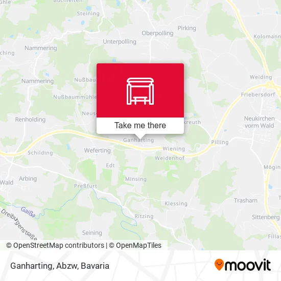 Карта Ganharting, Abzw