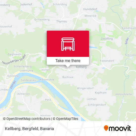 Карта Kellberg, Bergfeld
