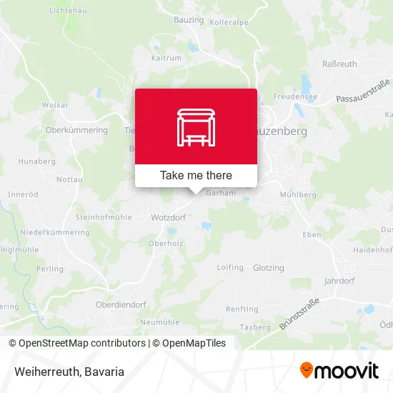 Карта Weiherreuth