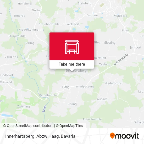 Карта Innerhartsberg, Abzw Haag