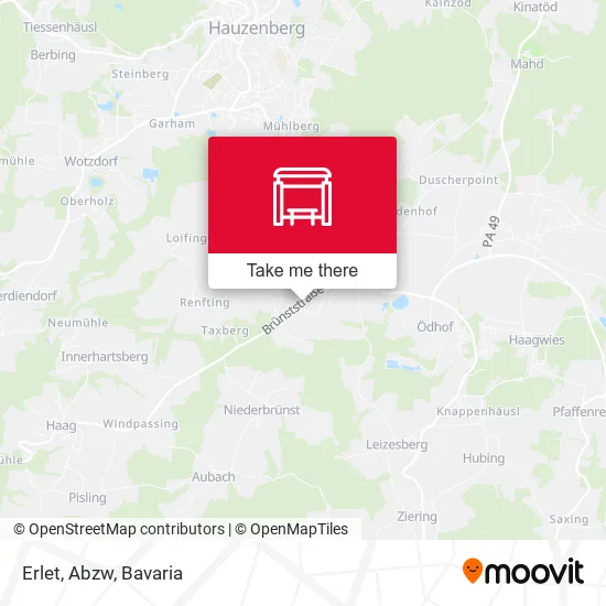 Карта Erlet, Abzw