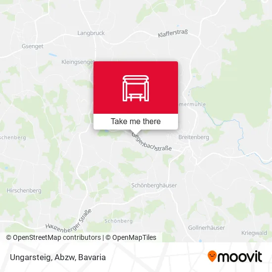 Карта Ungarsteig, Abzw