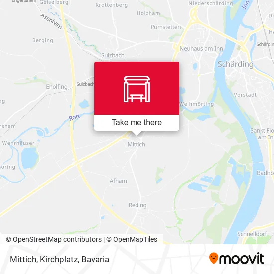 Карта Mittich, Kirchplatz