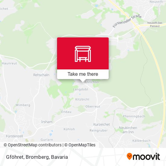 Gföhret, Bromberg map