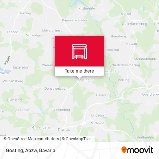 Карта Gosting, Abzw