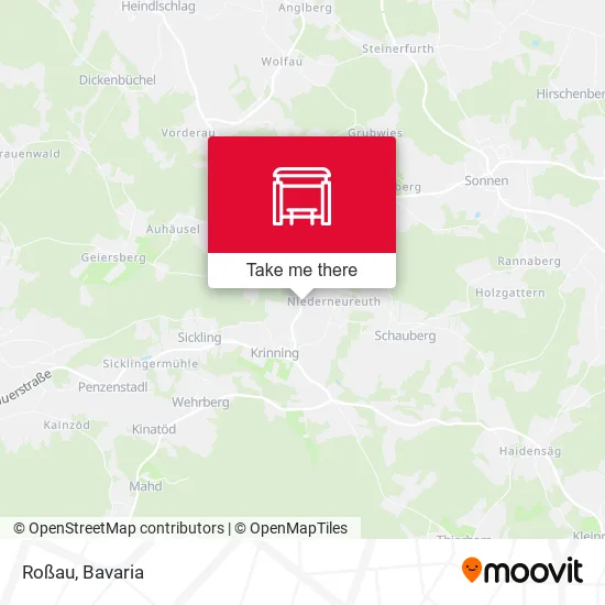Карта Roßau