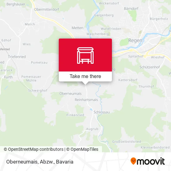 Карта Oberneumais, Abzw.