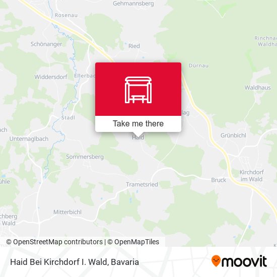 Haid Bei Kirchdorf I. Wald map