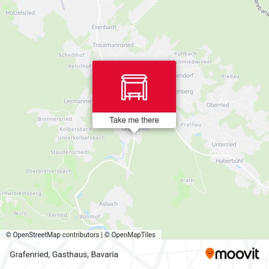 Grafenried, Gasthaus map