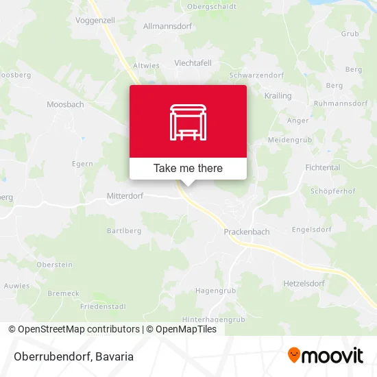 Карта Oberrubendorf