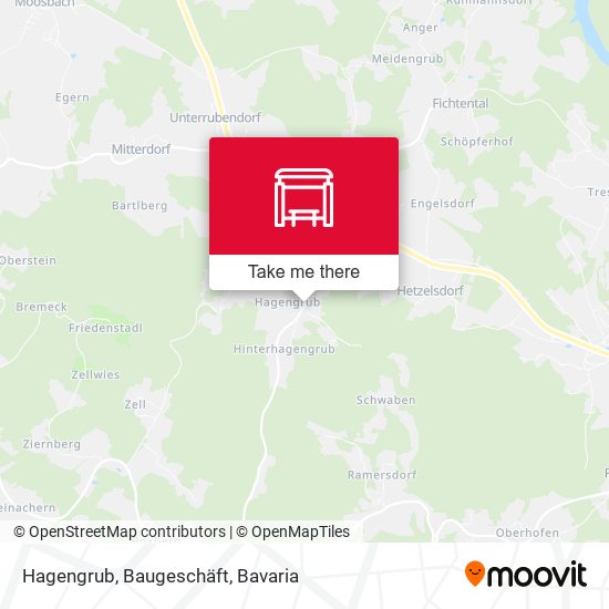 Hagengrub, Baugeschäft map