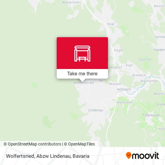 Wolfertsried, Abzw Lindenau map