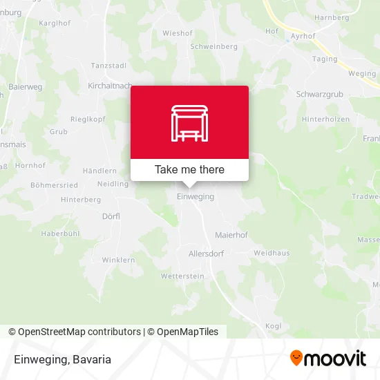 Карта Einweging