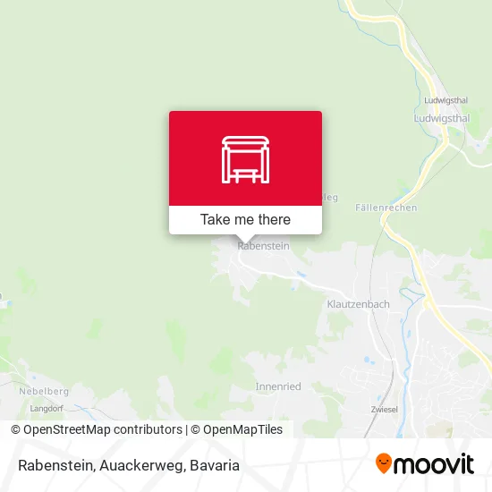 Карта Rabenstein, Auackerweg