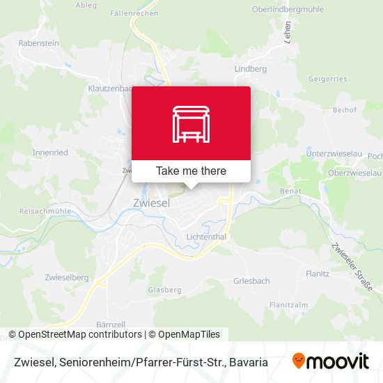 Zwiesel, Seniorenheim / Pfarrer-Fürst-Str. map