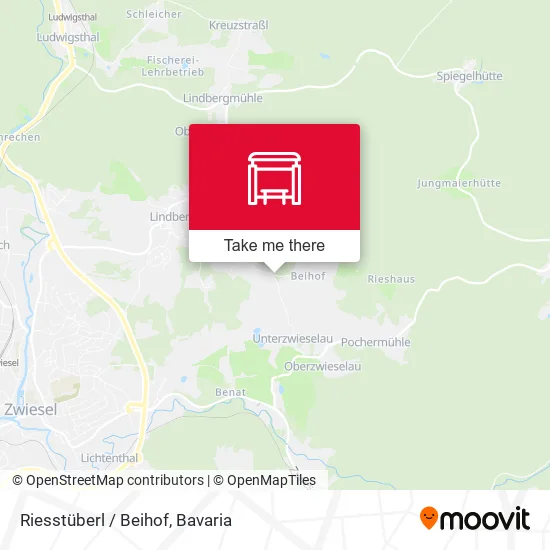 Карта Riesstüberl / Beihof