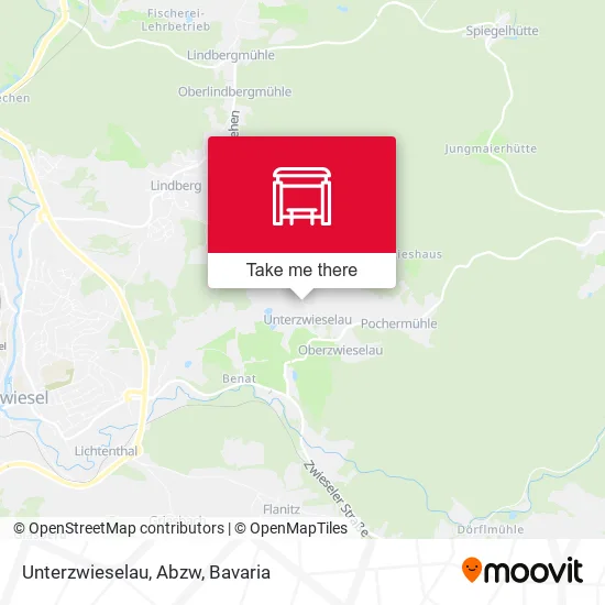 Карта Unterzwieselau, Abzw
