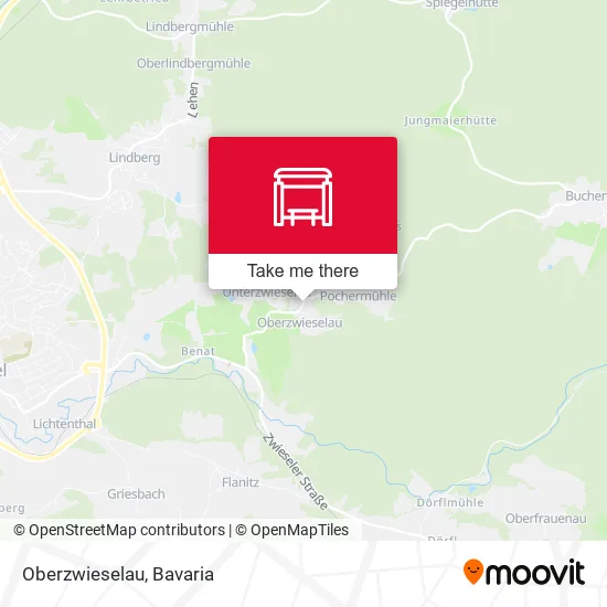 Карта Oberzwieselau