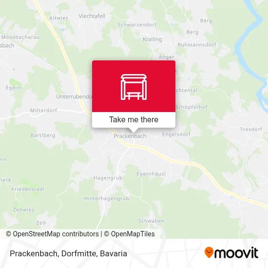 Prackenbach, Dorfmitte map