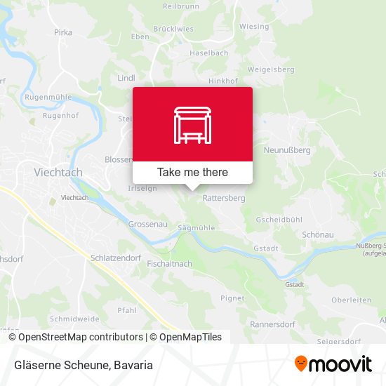 Карта Gläserne Scheune