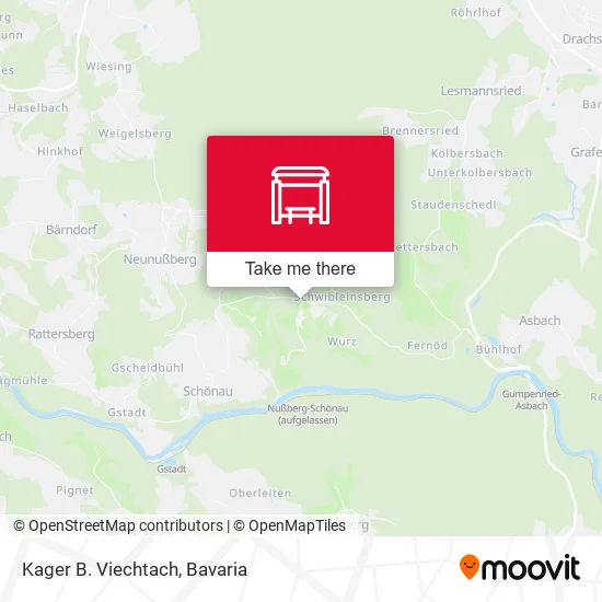 Карта Kager B. Viechtach