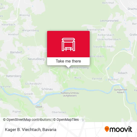 Карта Kager B. Viechtach
