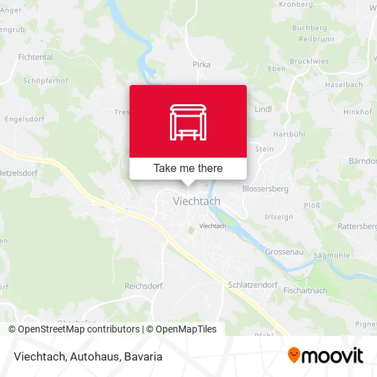Карта Viechtach, Autohaus