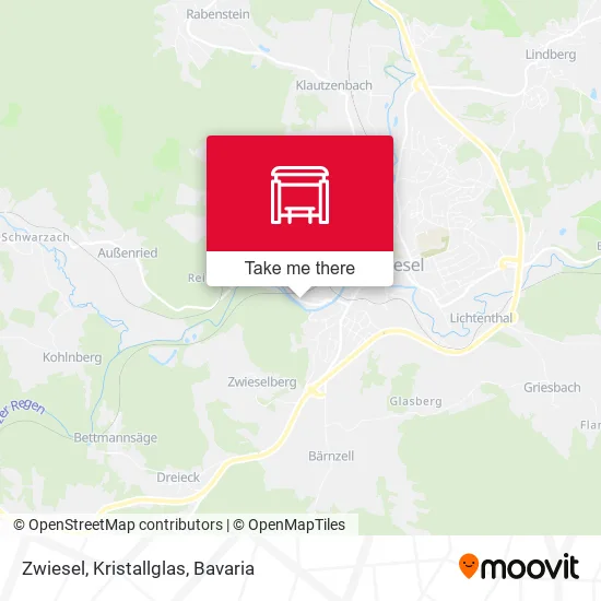 Карта Zwiesel, Kristallglas