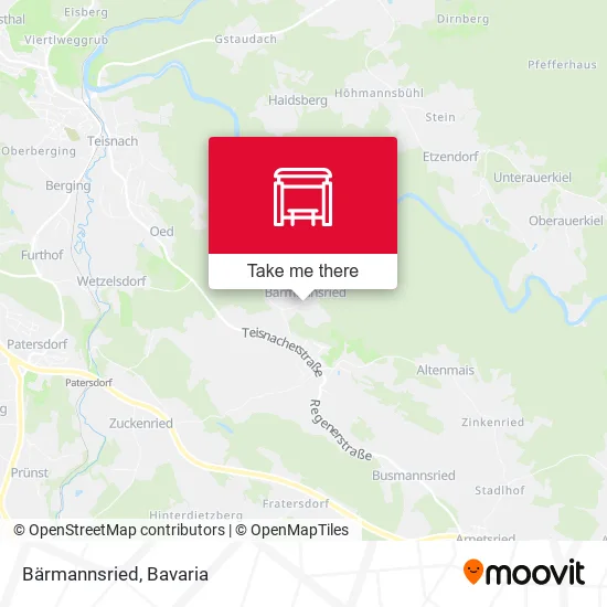 Карта Bärmannsried