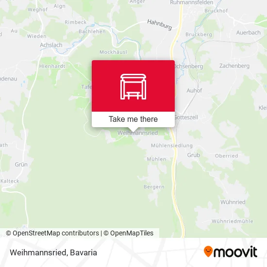 Карта Weihmannsried
