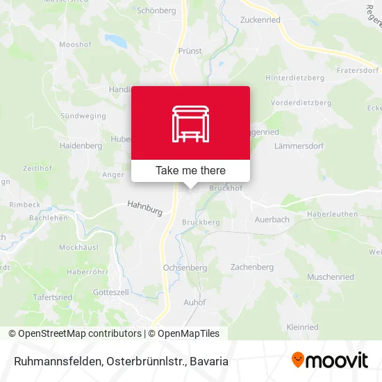 Карта Ruhmannsfelden, Osterbrünnlstr.