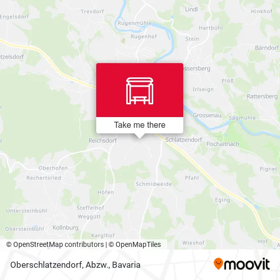 Карта Oberschlatzendorf, Abzw.