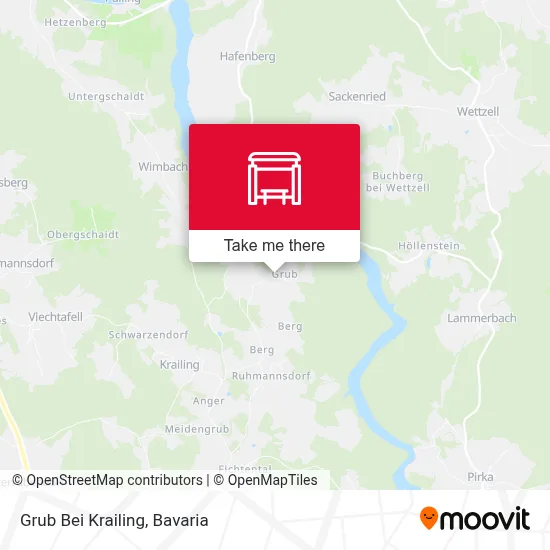 Grub Bei Krailing map