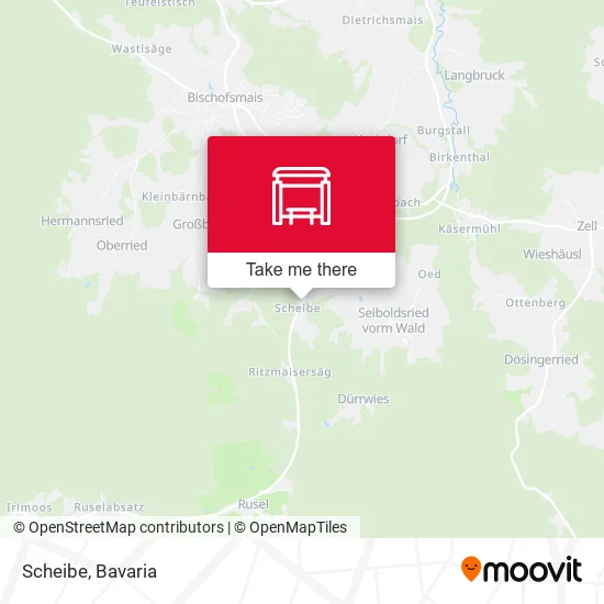 Карта Scheibe