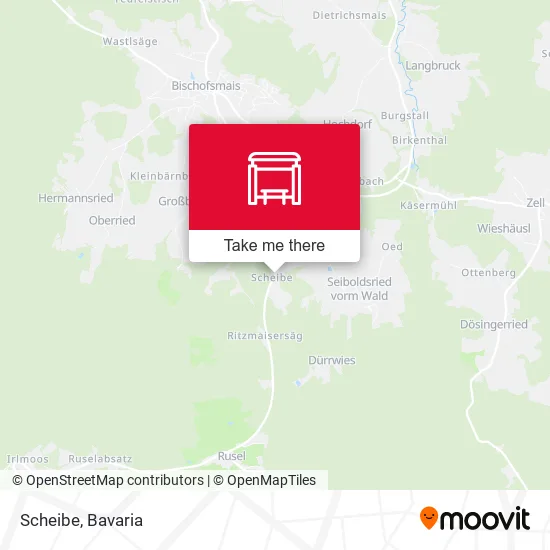 Карта Scheibe