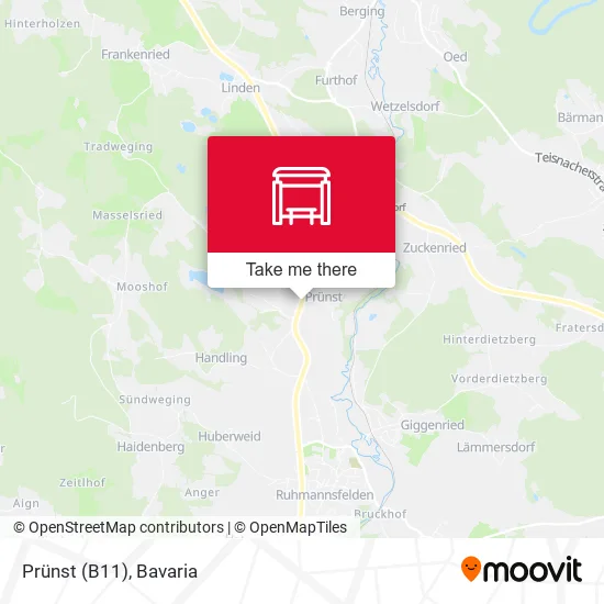 Карта Prünst (B11)